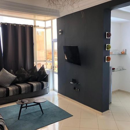 Large Sea View Studio Apartment Agadir Bagian luar foto