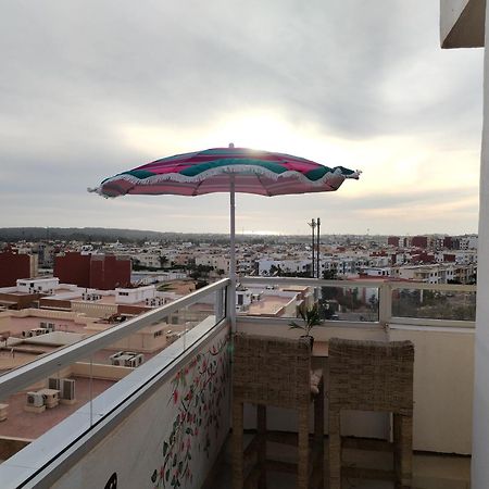 Large Sea View Studio Apartment Agadir Bagian luar foto
